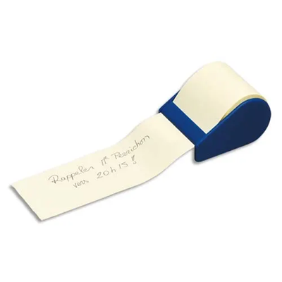ESSELTE - Rouleau notes adhésives repositionnables dimensions 60 mmx 10 m