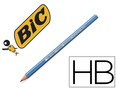 BIC® évolution - Lot de 12 crayon de bois HB Triangle