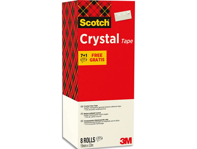 Scotch Crystal lot de 8 rouleaux