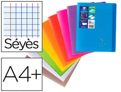 CLAIRFONTAINE cahier A4+ 24x32