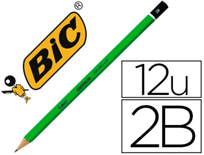 BIC® crayon de bois 2B - M13133