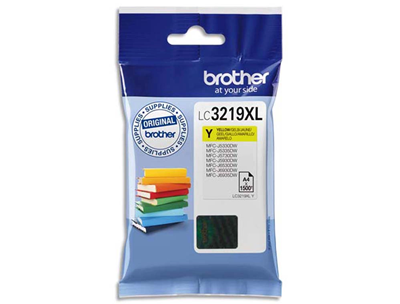 BROTHER Cartouche jet d'encre LC3219 Jaune - M66743