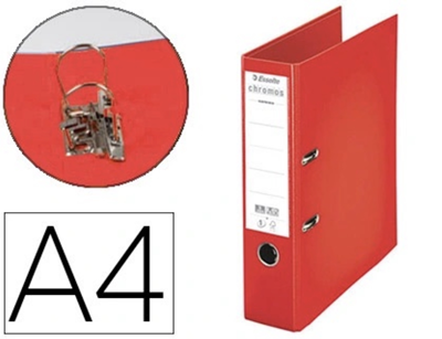 ESSELTE - Classeur à levier - Rouge  - M38850