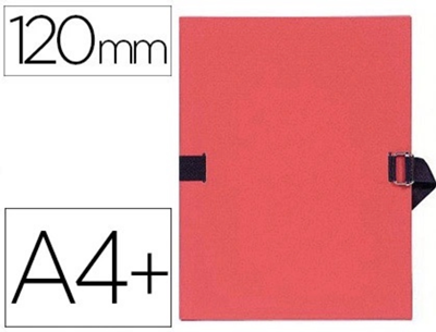 EXACOMPTA - chemise à sangles rouge M34907