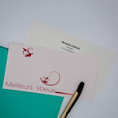 Carte de voeux 18K Arabesque