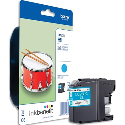 BROTHER Cartouche jet d'encre LC22UXL