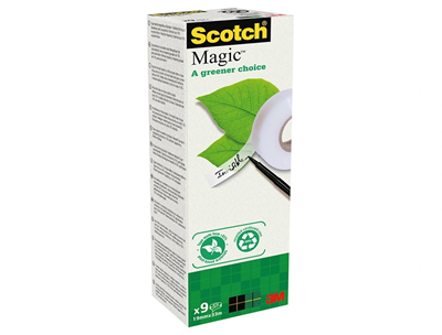 Scotch Magic 9 rouleaux recyclé