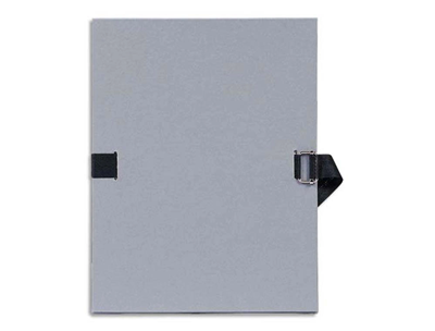 EXACOMPTA - chemise à sangles gris M34913