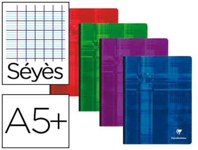 CLAIREFONTAINE cahier broché A5+