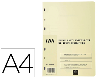 EXACOMPTA - recharge reliures juridiques 