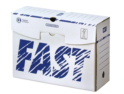 PAPERFLOW - Lot de 25 Boite d'archives rigide dos 150mm