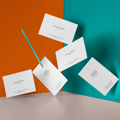 Marianne gaufrage - Carte de visite