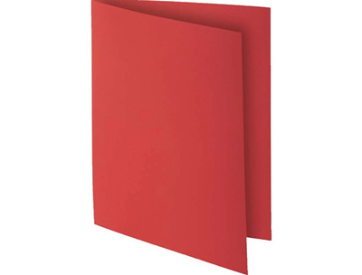 EXACOMPTA - sous-chemise lot de 100 - rouge - M38977