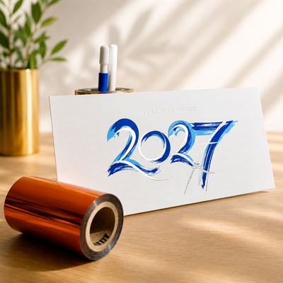 Carte de voeux 27G - Sillage
